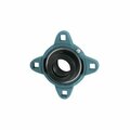 Ami Bearings SINGLE ROW BALL BEARING - 1-5/8 WIDE ECCENTRIC COLLAR MALLEABLE 4-BOLT FLANGE UGGFDR209-26